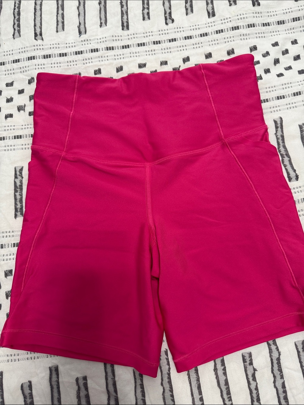 all in motion Hot Pink High-Rise Bike Shorts